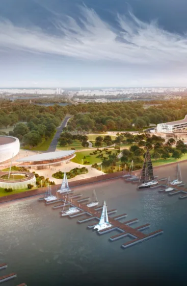 City Entertainment Resort на острові Муромець в Києві